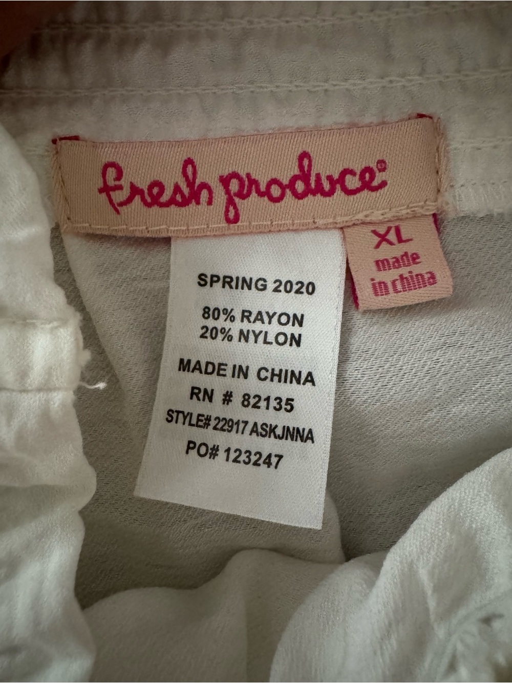Fresh Produce Joanna White Strapless High-Low Dress or Skirt - Picture 8 of 8